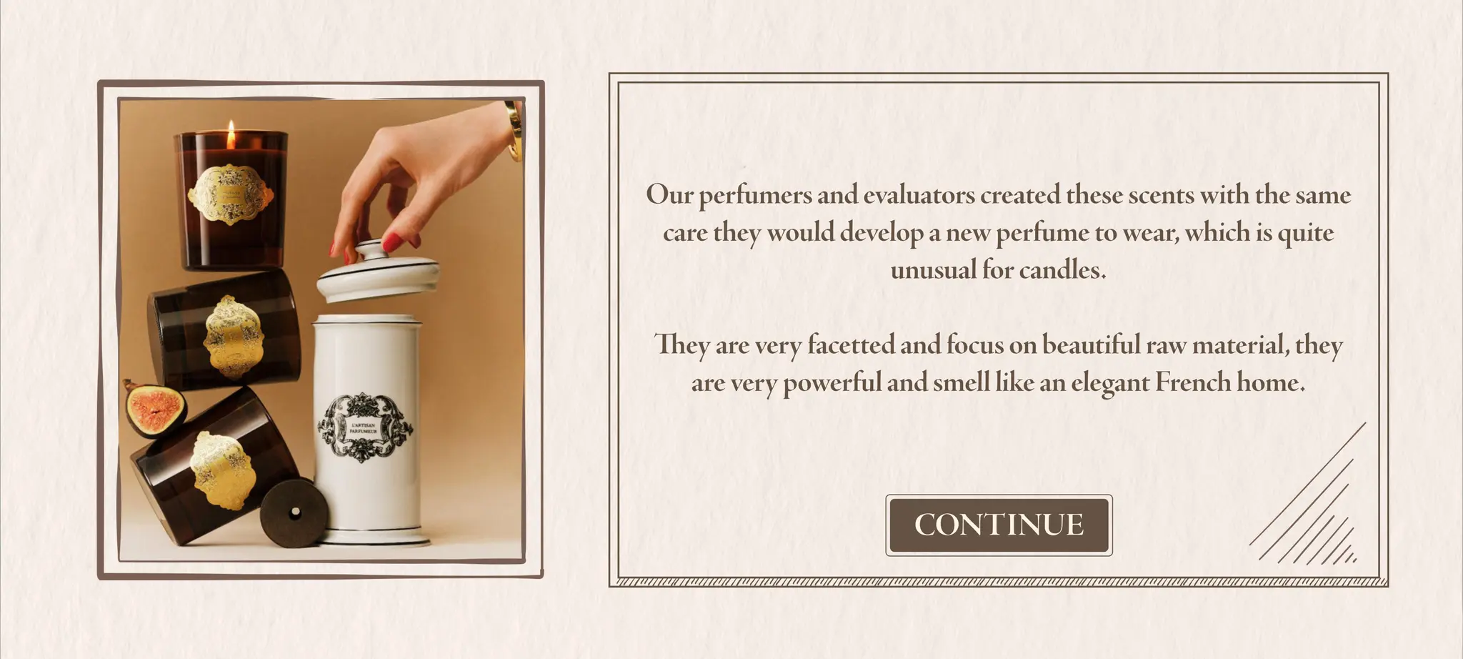 Sensorial learning experience
