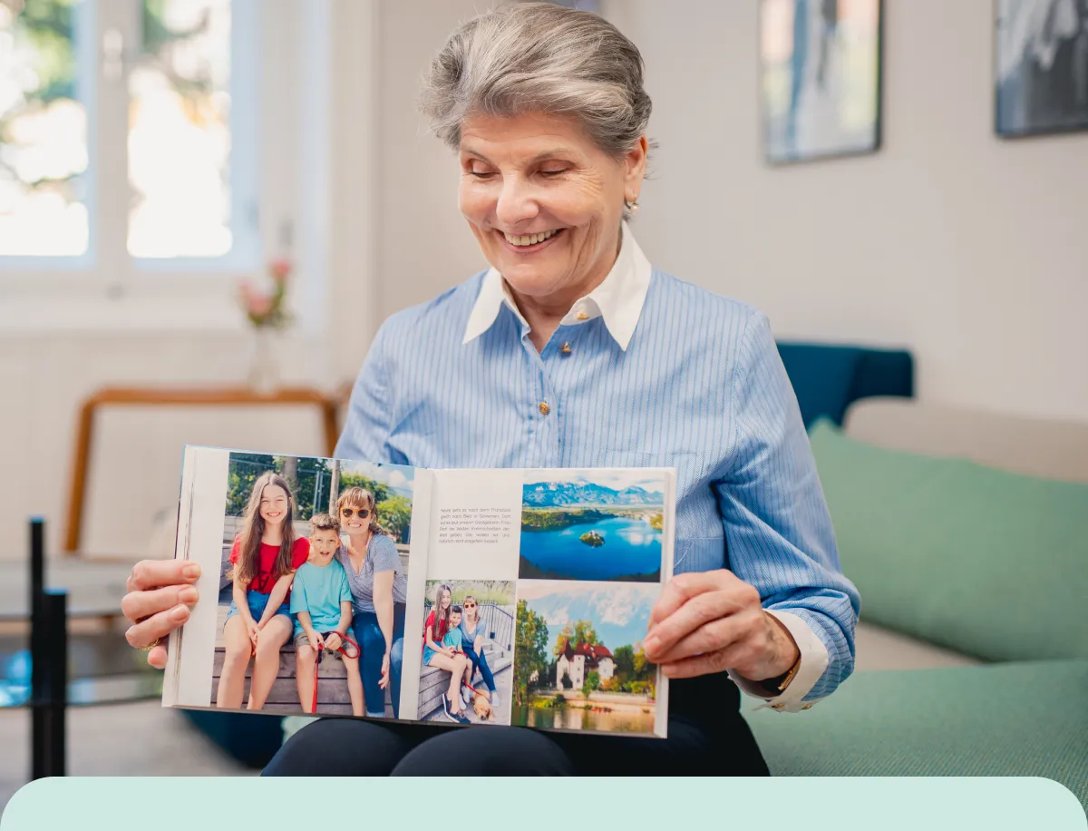 Fotobuch für Oma und Opa: Die 7 besten Ideen, Texte & Designs