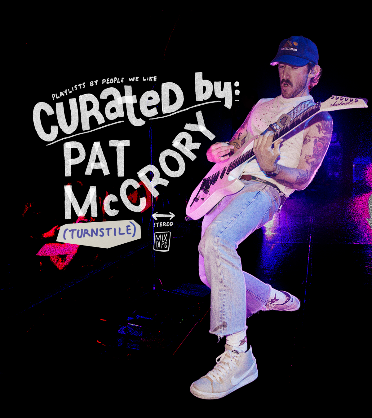 【本人使用】 TURNSTILE Pat McCrory ピック ターンスタイル Curated by Pat McCrory (Turnstile) | Nudie Jeans
