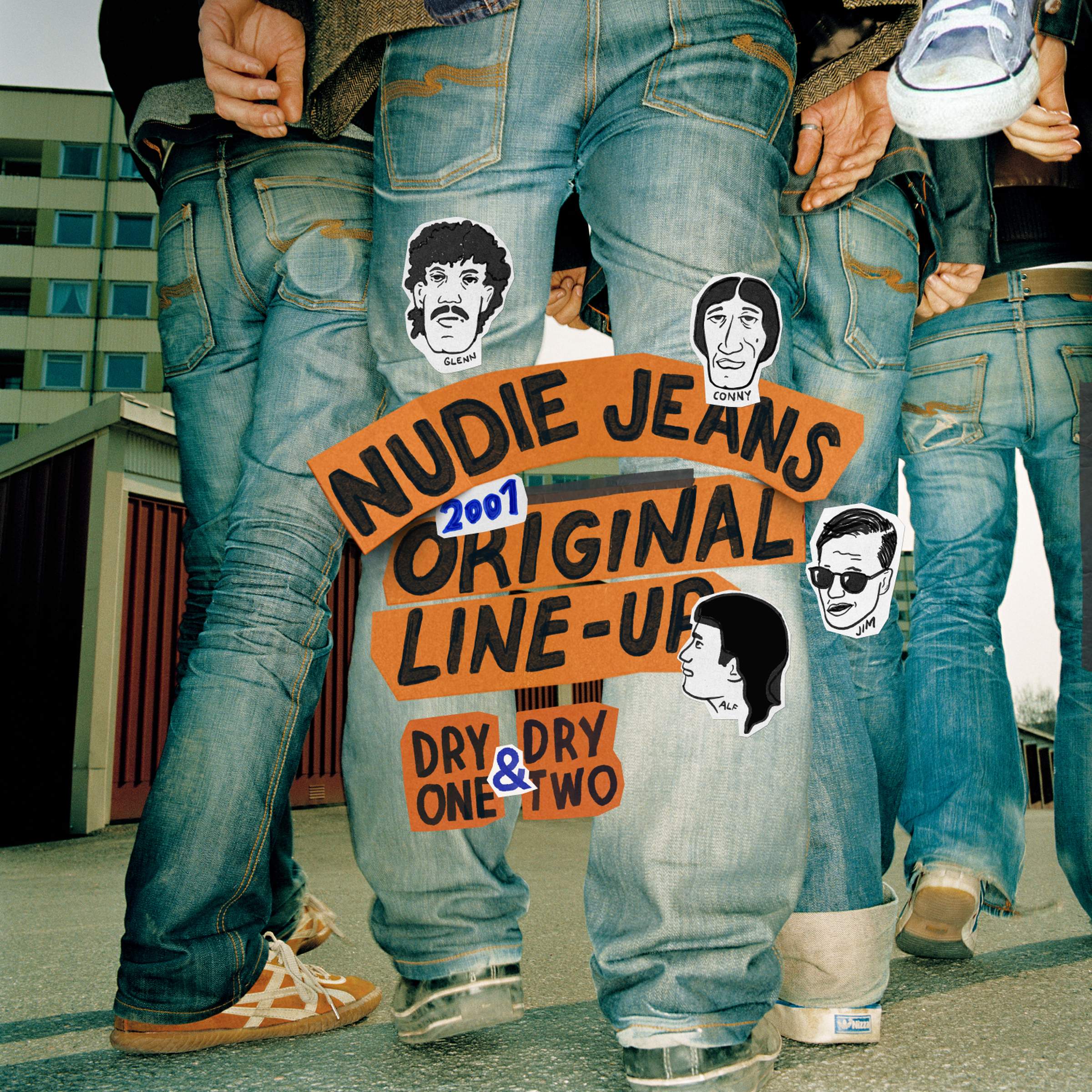 Nudie Jeans original line up Dry One Dry Two