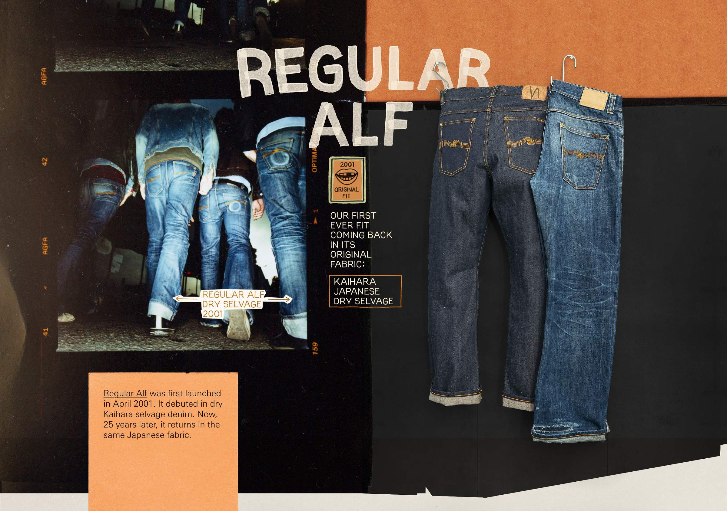 Regular Alf 2001 original Nudie Jeans fit