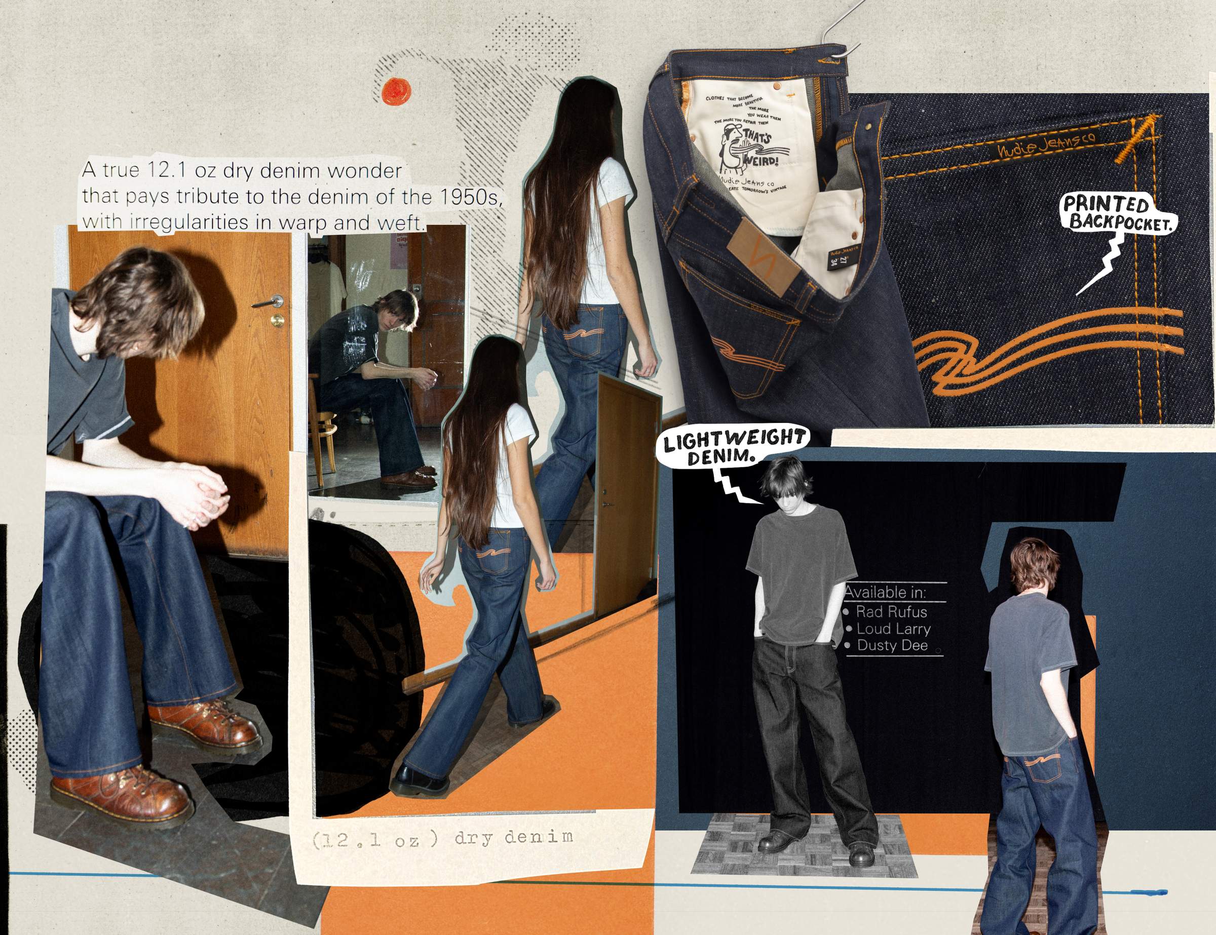 Nudie Jeans Dry Weird. A true 12.1 oz dry Denim Wonder