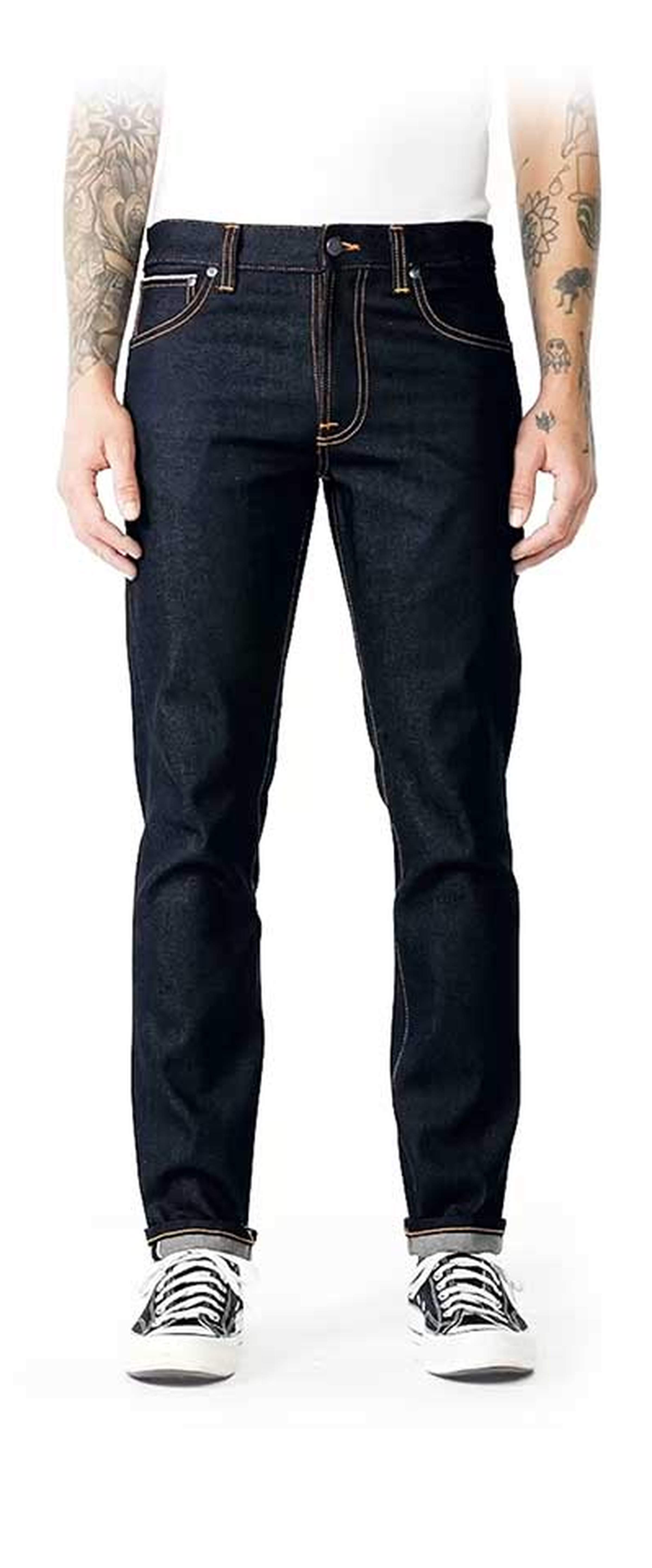 Lean Dean - slim fit, slim leg opening, mid waist