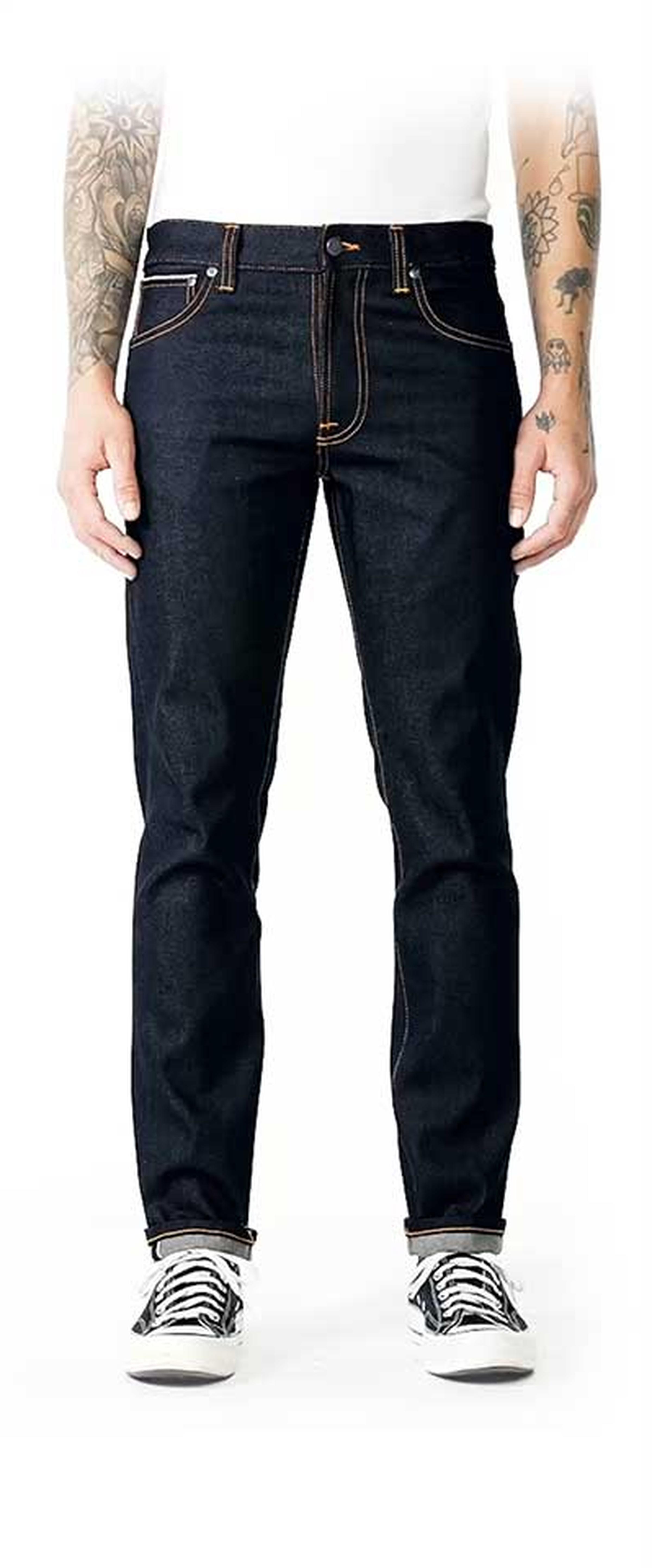 Lean Dean - slim fit, slim leg opening, mid waist
