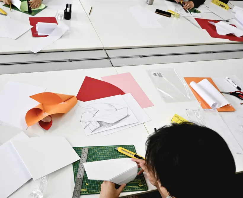 RIBA Youth Forum visit to the Zaha Hadid Foundation, 2023 © Zaha Hadid Foundation