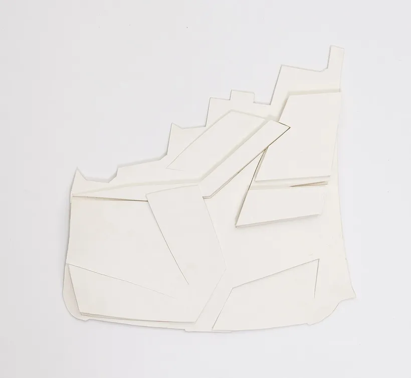 Zaha Hadid Architects, Museum of Islamic Art, Relief model, Doha, Qatar, 1997, Card, adhesive © Zaha Hadid Foundation