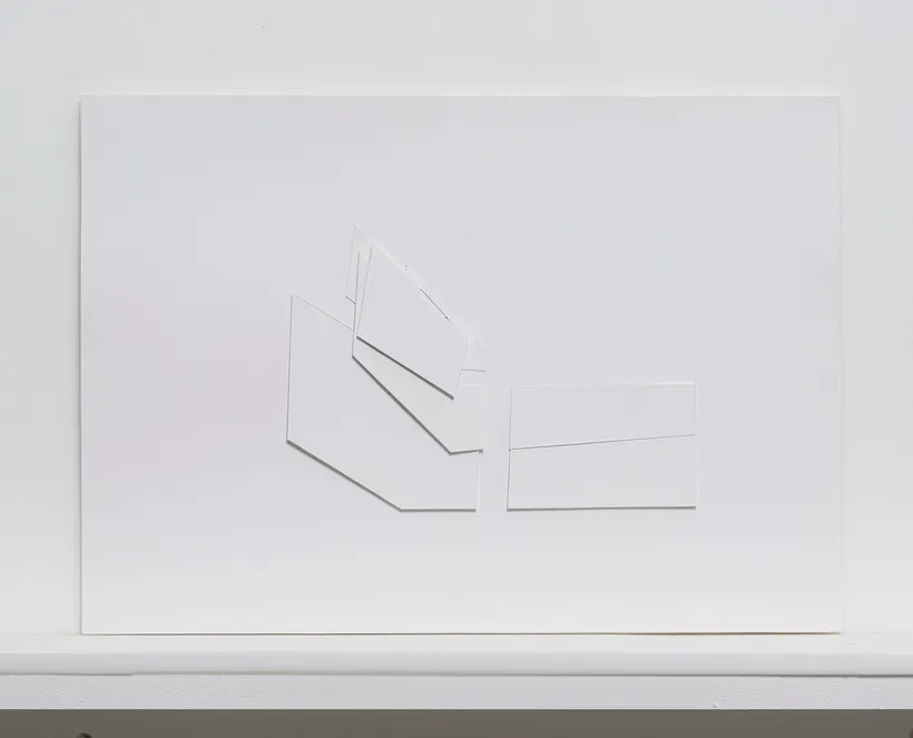 Zaha Hadid Architects, Terminus Multinodal Hoenheim Nord, Relief model, Strasbourg, France, 1998–2001, Paper, foamcore © Zaha Hadid Foundation