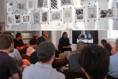 POST PRESS with the Architecture Foundation, Zaha Hadid Foundation, London, United Kingdom, 2026 © Matthew Blunderfield