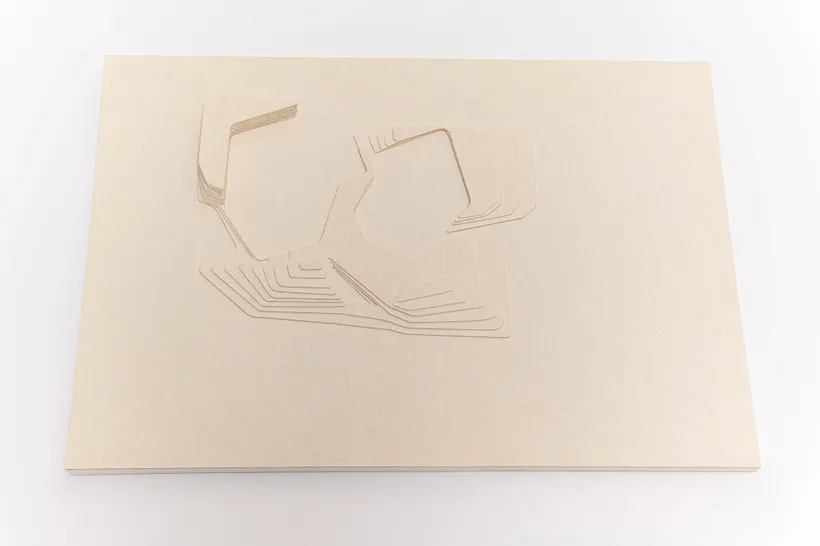 Zaha Hadid Architects, Guangzhou Opera House, Relief model, Guangzhou, China, 2002–2010, Cardboard, paper © Zaha Hadid Foundation