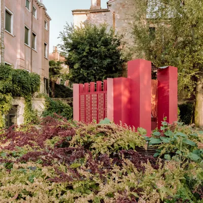 ArchiAfrika Pavilion, 2021 © Luca Bosco
