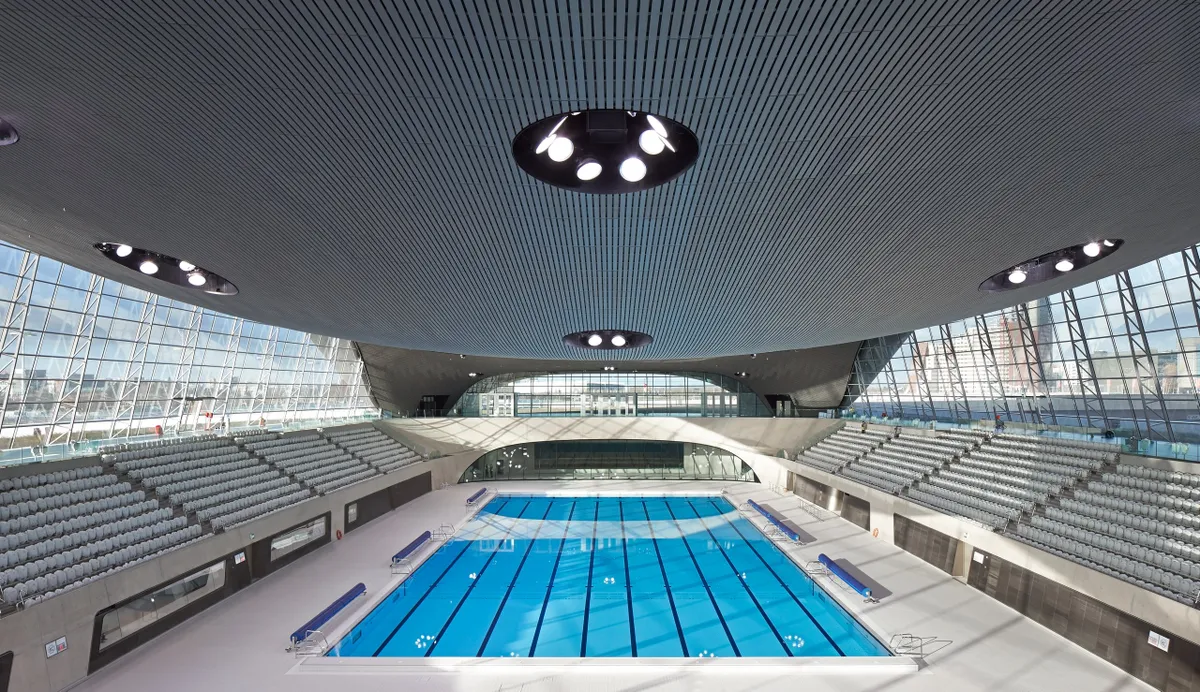Zaha Hadid Architects, London Aquatics Centre, London, United Kingdom, 2011 © Hufton + Crow