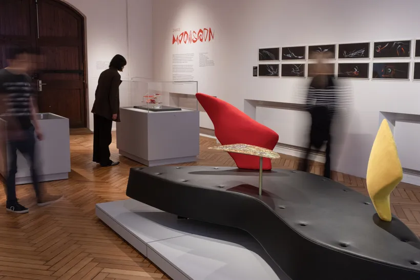 Zaha Hadid Foundation, Zaha’s Moonsoon: An Interior in Japan, London, United Kingdom, 2023 © Zaha Hadid Foundation, photograph by Phil Sofer