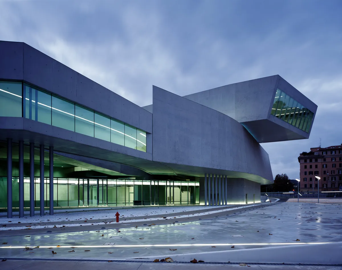 Zaha Hadid Architects, MAXXI: Museum of XXI Century Arts, Rome, Italy © Hélène Binet