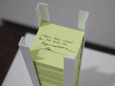 Hans Ulrich Obrist Archives Chapter 6: Zaha Hadid ‘I Think There Should Be No End to Experimentation’ at LUMA, Arles, France, 2026 © Victor&Simon - Grégoire d’Ablon