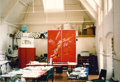 Studio 9, 10 Bowling Green Lane, 1989 © Brian Ma Siy