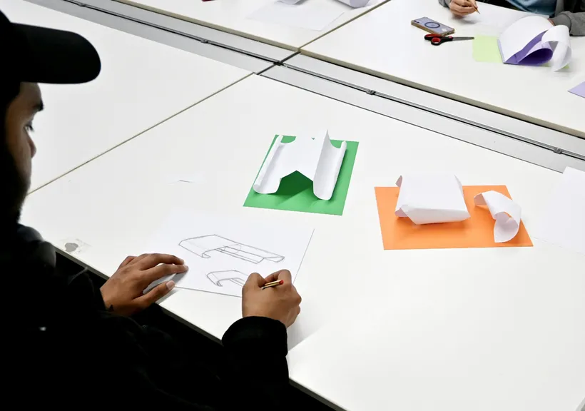 RIBA Youth Forum visit to the Zaha Hadid Foundation, 2023 © Zaha Hadid Foundation