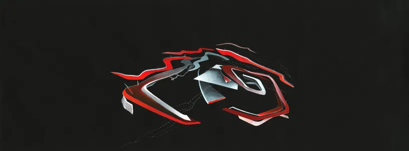 Zaha Hadid Architects, Moonsoon, Interior Plane, Sapporo, Japan, 1990, Acrylic on cartridge paper © Zaha Hadid Foundation