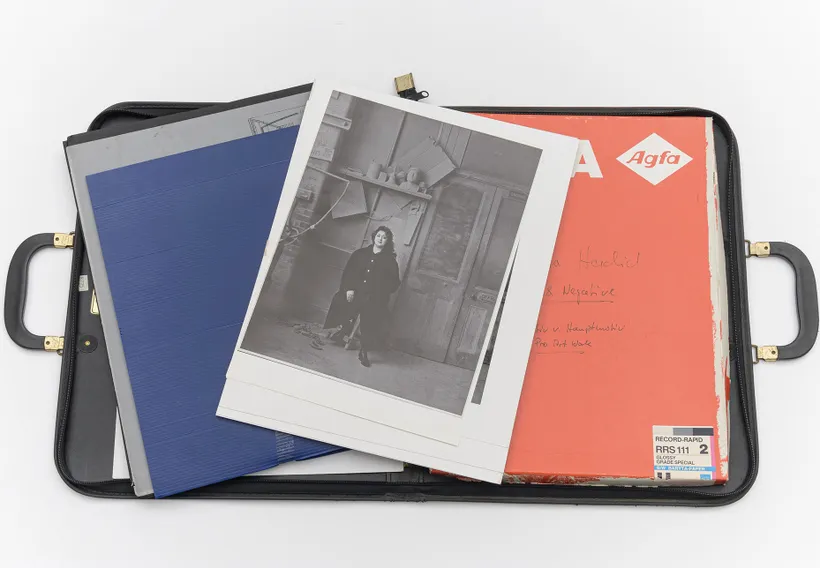 Portfolio material documented as part of the inventory project, 2024 © Zaha Hadid Foundation