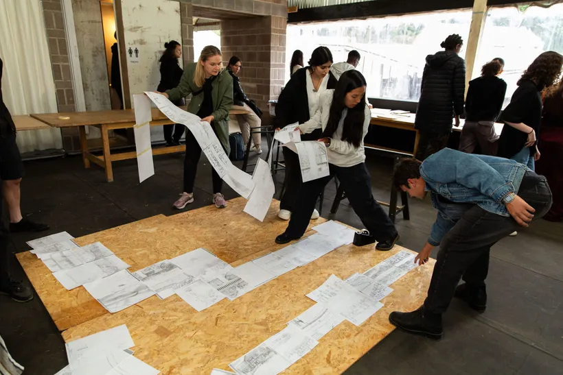 Drawing Matter, Architectural Summer School, Illustration project, Shatwell Farm, Somerset, United Kingdom, 2023 © Clare Walsh