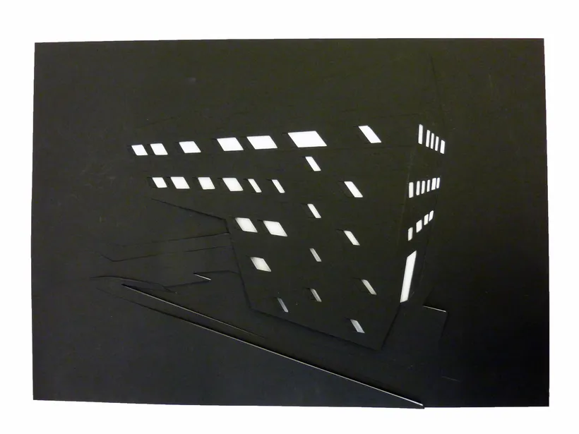 Zaha Hadid Architects, Issam Fares Institute for Public Policy & International Affairs, Relief, Beirut, Lebanon, 2006–2014 © Zaha Hadid Foundation