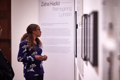Zaha Hadid: Reimagining London, Zaha Hadid Foundation, London, United Kingdom, 2022 © Pete Huggins