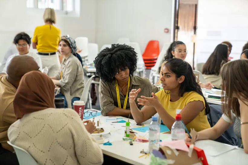 Accelerate, Open City Accelerate Alumni Workshop at the Zaha Hadid Foundation, London, United Kingdom, 2023 © Jazz Noble