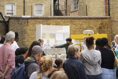 Drawing Matter Architecture Summer School, Zaha Hadid Foundation, London, UK, 2025 © Anna-Rose McChesney