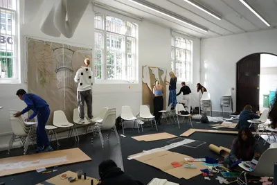 Drawing Matter Architecture Summer School, Zaha Hadid Foundation, London, UK, 2025 © Anna-Rose McChesney