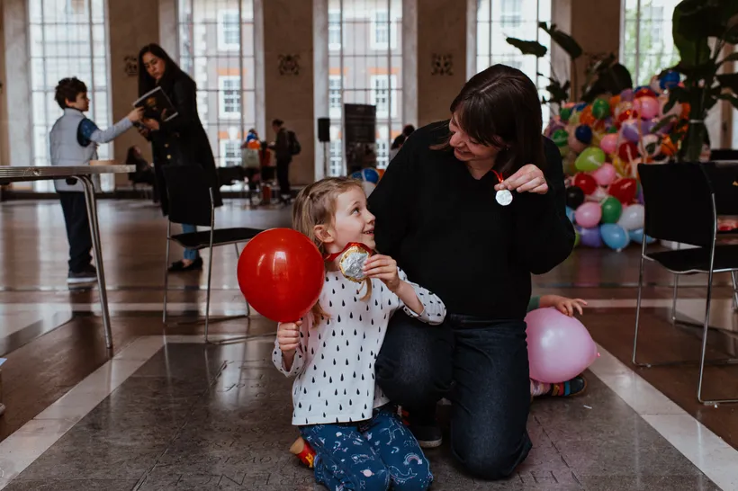 Zaha Hadid Foundation Family Fun Day at RIBA, London, United Kingdom, 2025 © Rachel Manns