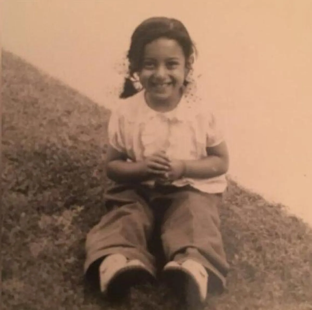 Zaha Hadid as a child © Hadid Family