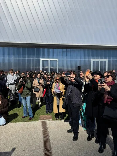 Via Zaha Hadid naming ceremony, CityLife, Milan, Italy, 2026 © Comune di Milano