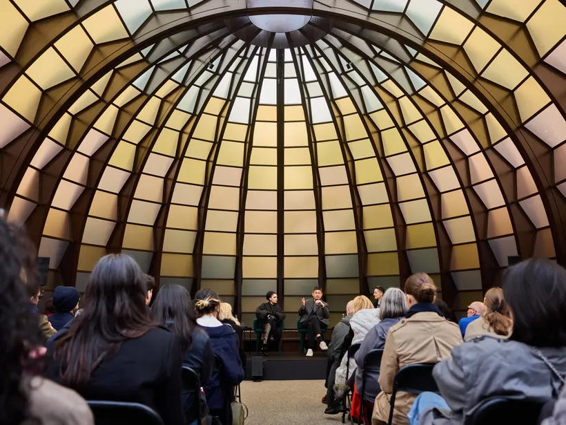 Zaha Hadid Foundation Panel Talk at Serpentine Pavilion, London, United Kingdom, 2026 © Sam Sorjabee