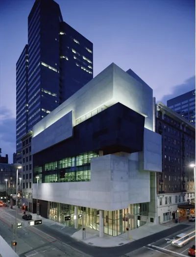 Zaha Hadid Architects, CAC: Contemporary Arts Center, Cincinnati, USA, 2001 © Roland Halbe