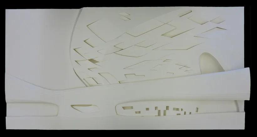Zaha Hadid Architects, Dongdaemun Design Plaza, Relief model, Seoul, Korea, 2007 © Zaha Hadid Foundation