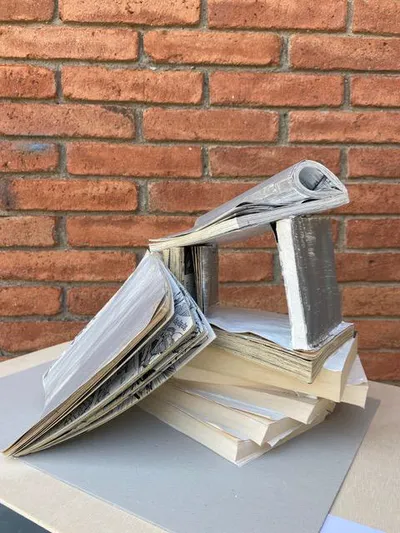 Deusche Schule Barcelona student’s work inspired by Zaha Hadid, 2025 © Deusche Schule Barcelona