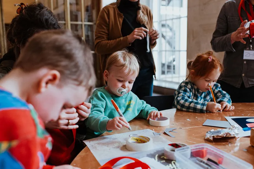 RIBA, Family Fun Day with the Zaha Hadid Foundation, 2024 © Rachel Manns