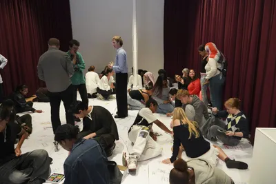 Drawing Matter Architecture Summer School, Zaha Hadid Foundation, London, UK, 2025 © Anna-Rose McChesney