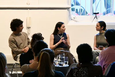 Archiving Sounds Panel Talk, Zaha Hadid Foundation, London, United Kingdom, 2024 © Zaha Hadid Foundation