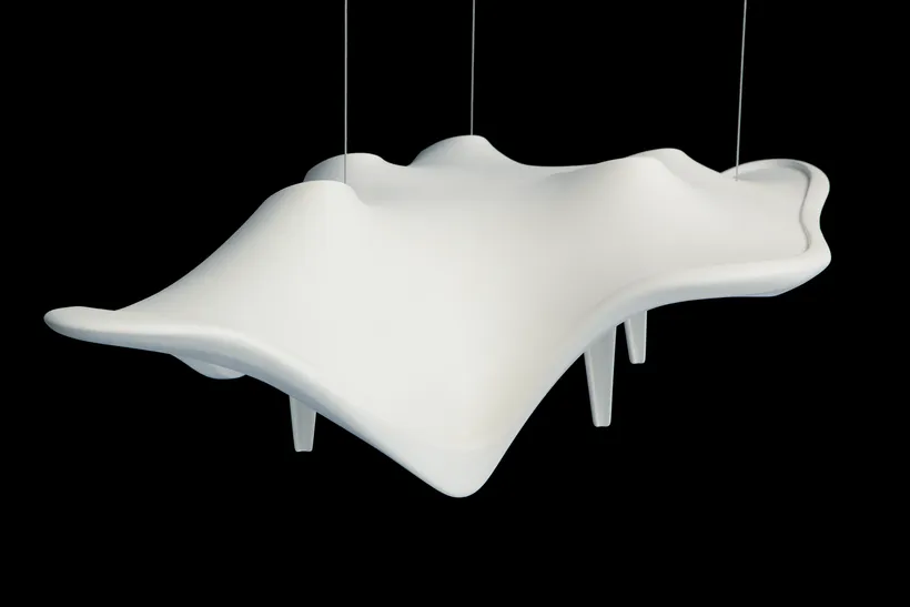 Zaha Hadid Architects, Serpentine North Gallery, Process model of the tensile envelope of the extension, London, UK, 2012 © Dokyun Kim
