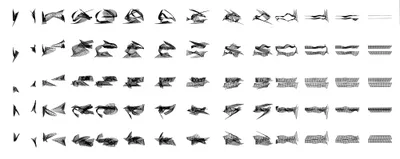 Zaha Hadid Architects, Metapolis Ballet, Digital model, Animation sequences, Charleroi, Belgium, 1999 © Zaha Hadid Foundation