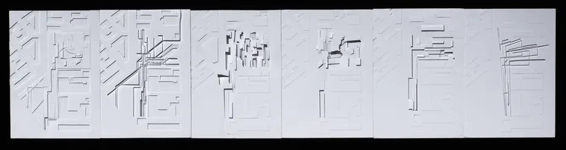 Zaha Hadid Architects, MAXXI, Relief model, Rome, Italy, c.1998, Paper © Zaha Hadid Foundation