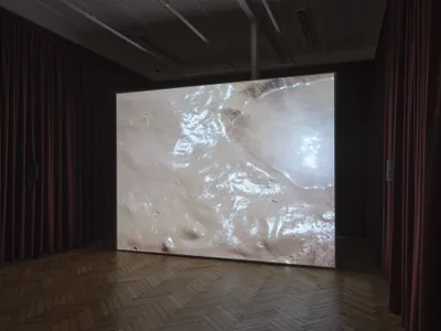 Younès Ben Slimane, All Come From Dust, 2019, Images de Tunisie, Zaha Hadid Foundation, London, United Kingdom, 2024 © Younès Ben Slimane. Installation photograph by Ben Westoby.