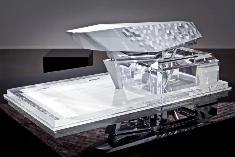 Zaha Hadid Architects, Port House, Concept design development of the Port House Extension, Antwerp, Belgium, 2018 © Jacopo Spilimbergo