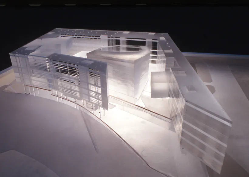 Zaha Hadid Architects, Cardiff Bay Opera House, Model, Cardiff, Wales, 1995 © Zaha Hadid Foundation