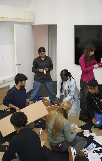Drawing Matter Architecture Summer School, Zaha Hadid Foundation, London, UK, 2025 © Anna-Rose McChesney