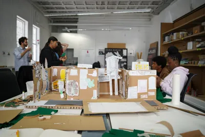 Drawing Matter Architecture Summer School, Zaha Hadid Foundation, London, UK, 2025 © Anna-Rose McChesney