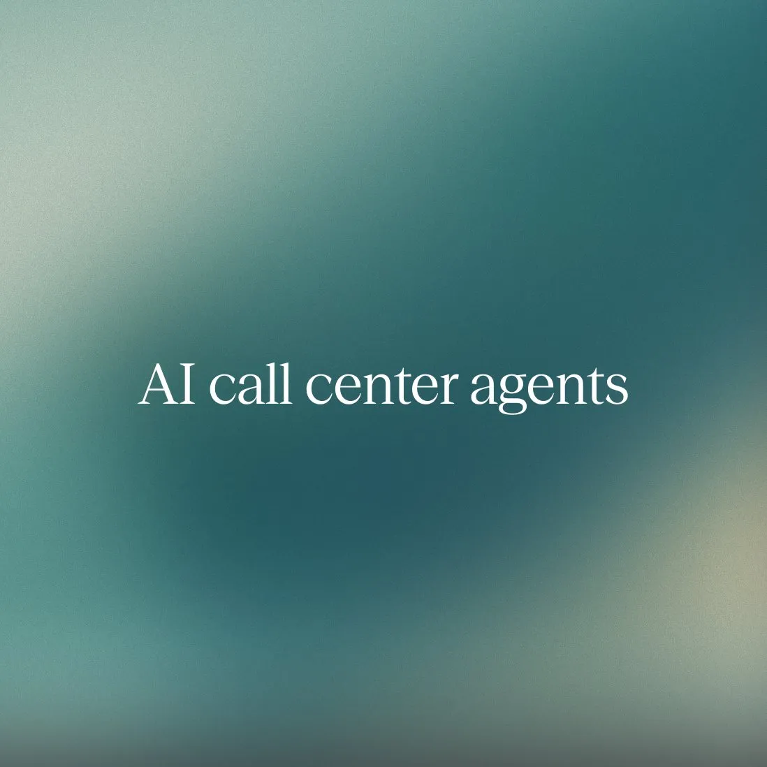AI call center agents: Design, compliance, and performance governance