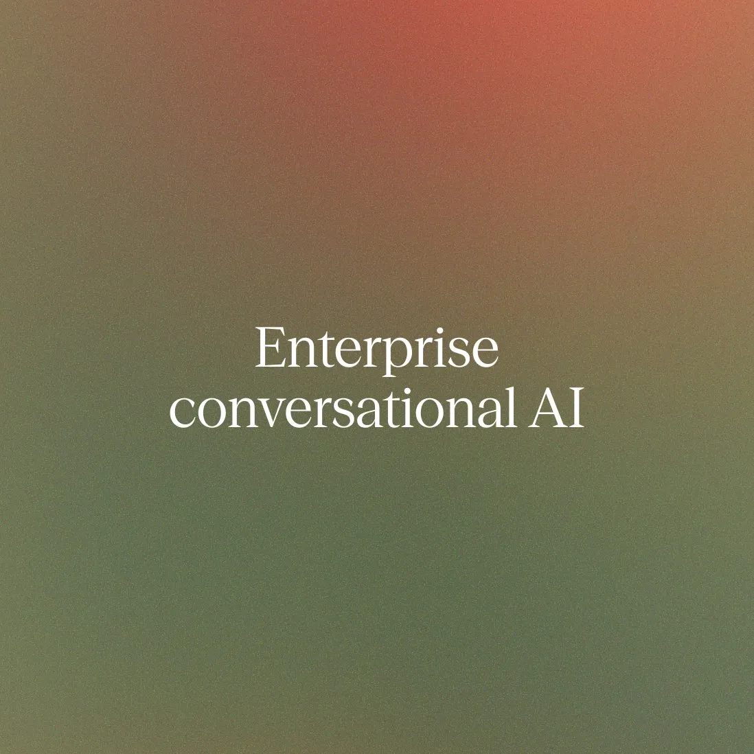 Enterprise conversational AI: architecture, governance, and ROI