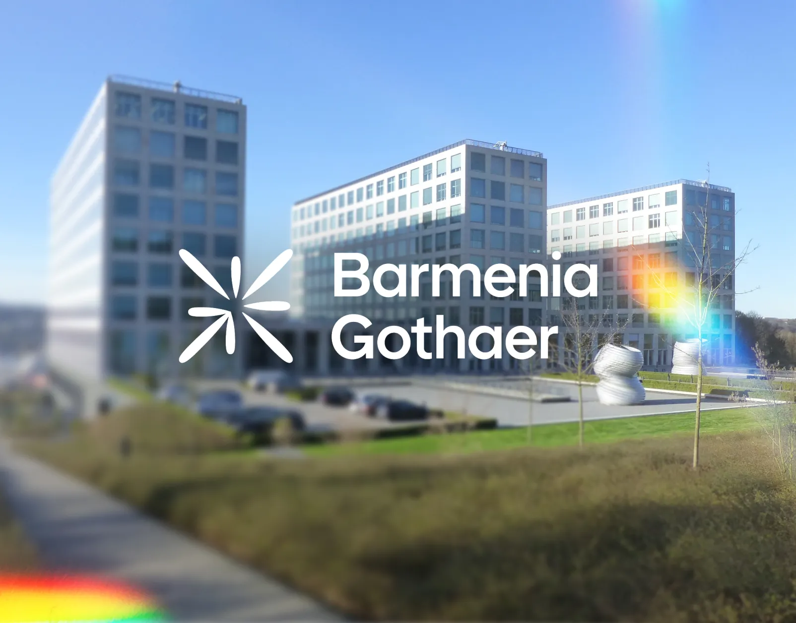 BarmeniaGothaer office building with logo