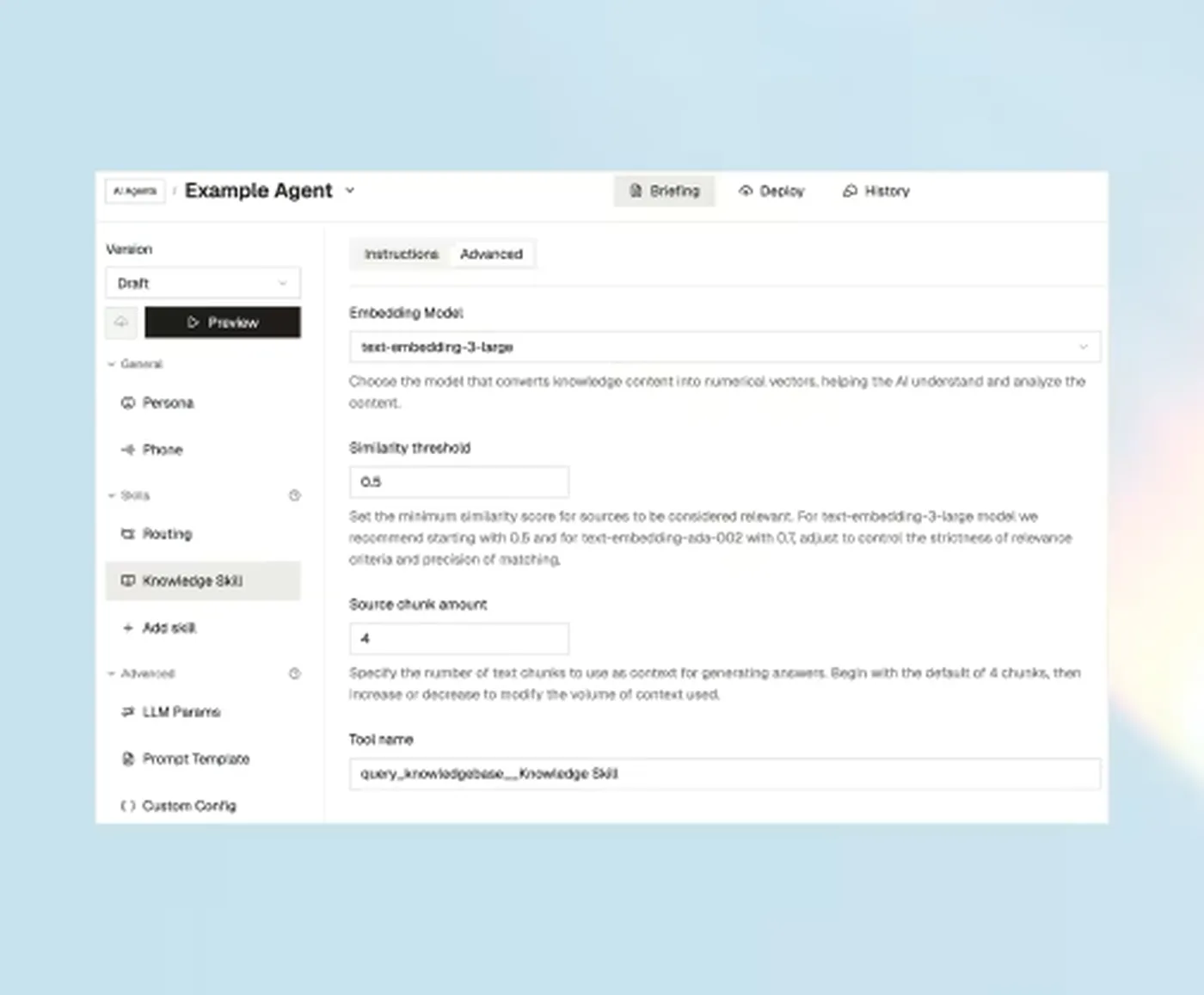 Enhanced Embedding Modeld for Knowledge Skills